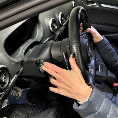 Spacershop spacer to bring the steering wheel closer for Audi A3 S3 RS3