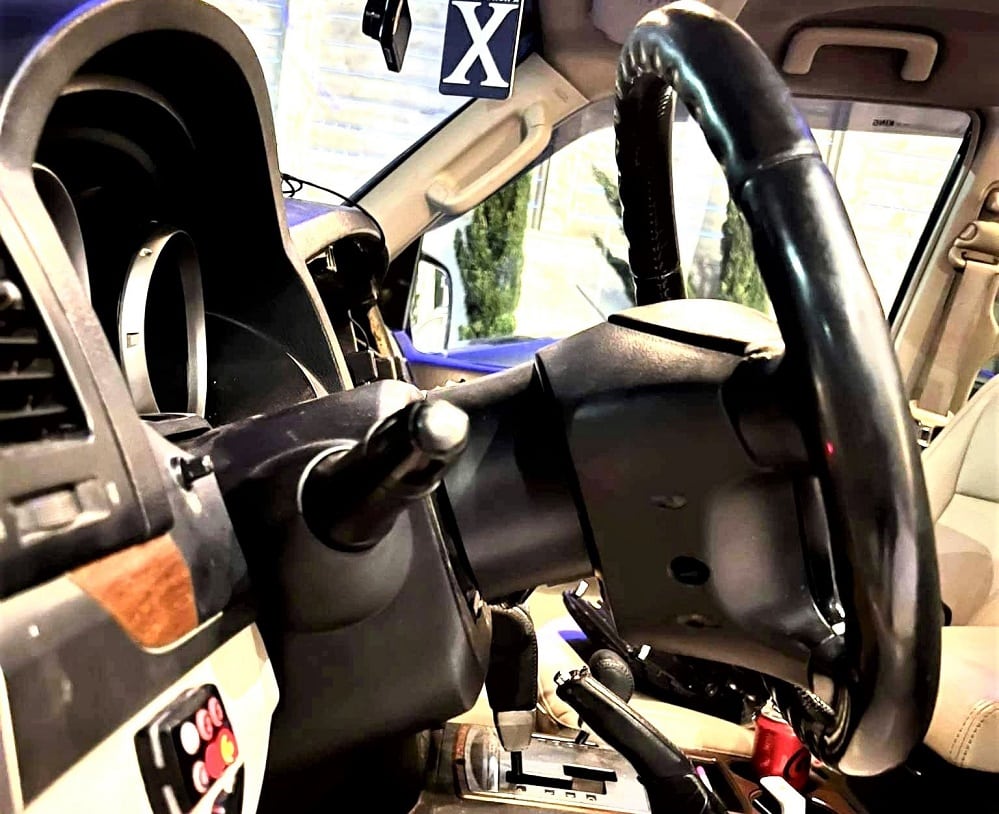 Steering wheel spacer for Mitsubishi Pajero V60 V70 V80