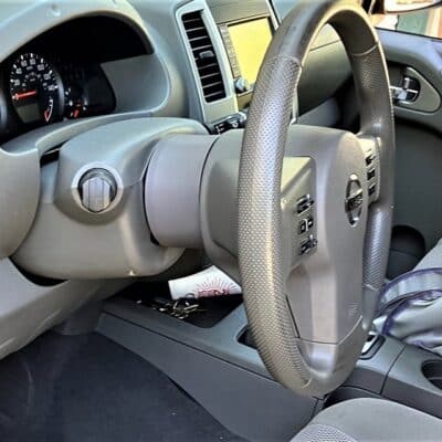 Steering wheel spacer Spacershop for Nissan Navara