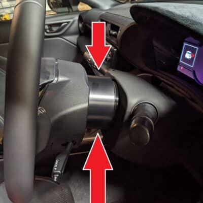 Toyota GR86 spacershop steering wheel spacer
