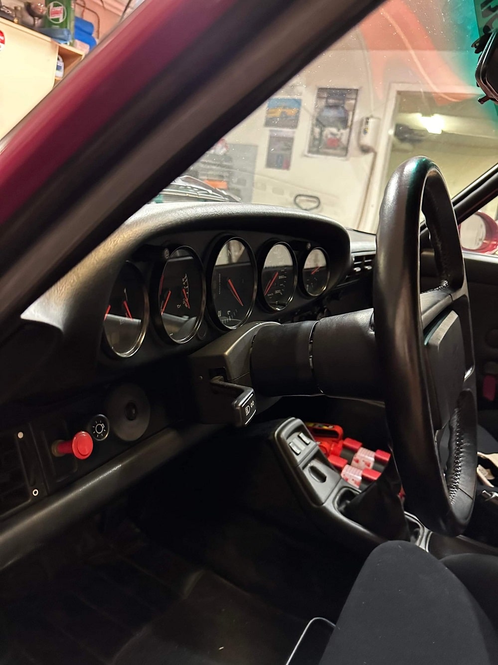 spacershop OEM steering wheel spacer for Porsche 964 RS